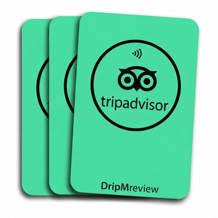 Carta Recensioni TripAdvisor NFC