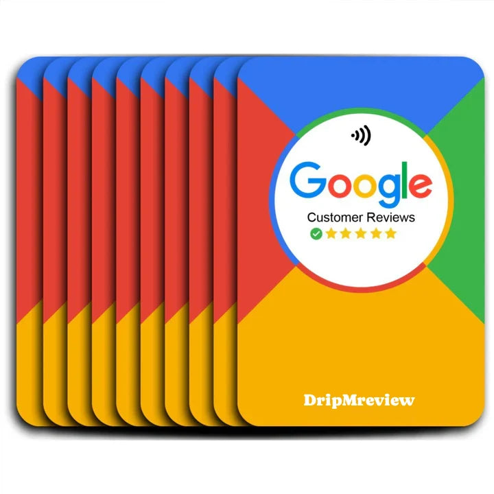 Carta Recensioni Google NFC